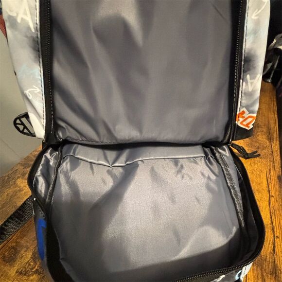 Graffiti Multicolor Backpack Large Capacity Everyday Use - Picture 3 of 3